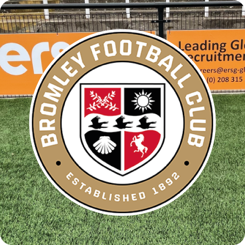 Bromley Football Club collaboration with ersg